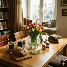 Pomysły na udekorowanie stołu szkłem