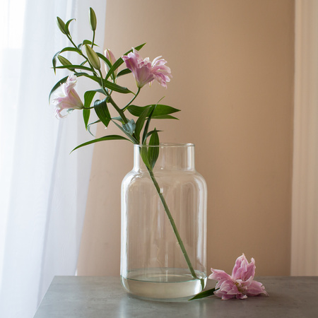 Szklany wazon słój EMMA H:29cm D:18cm