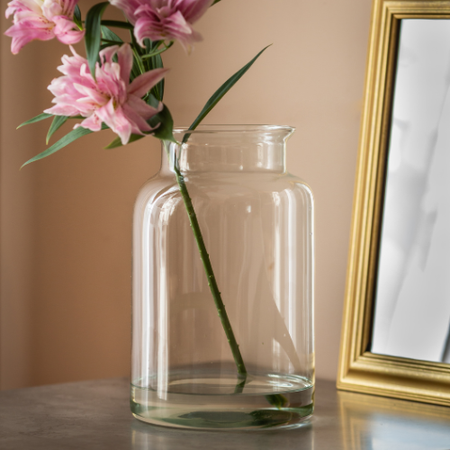 Szklany wazon słój MIA H:30cm D:19cm