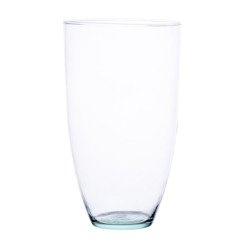 Szklany wazon W-314 H:22cm D:12,5cm