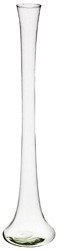 Szklany wazon WRU-60 H:60cm D:15,5cm