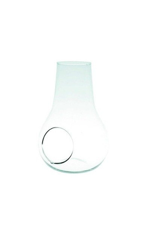Szklane terrarium W-502+boczny otwór H:25cm D:14cm