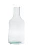Szklany wazon butelka W-485A H:25cm D:11cm