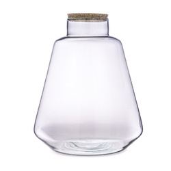 Szklane terrarium W-735 + korek H:36cm D:21cm