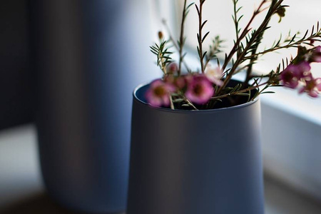 Zestaw wazonów WL-111 + WL-111A Niebieski Mat