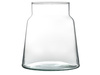 Szklany wazon W-702D H:12cm D:11cm