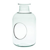 Szklane terrarium W-467+boczny otwór H:24,5cm D:14cm