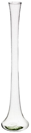 Szklany wazon WRU-60 H:60cm D:15,5cm