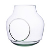Szklany wazon W-456A1+boczny otwór H:19cm D:19cm