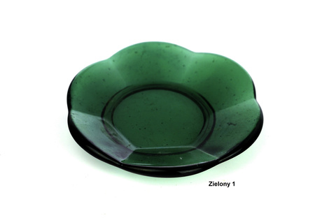 Szklana podstawka 8cm - 12cm -różne kolory