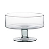 Szklana patera P-9 H:11.5cm D:19cm