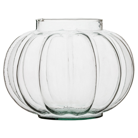 Szklana dynia wazon H:16,5cm D:23cm
