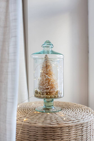 Szklana bomboniera z pokrywką WWN-20/12