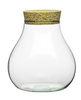 Szklane terrarium W-594+korek H:19cm D:17cm
