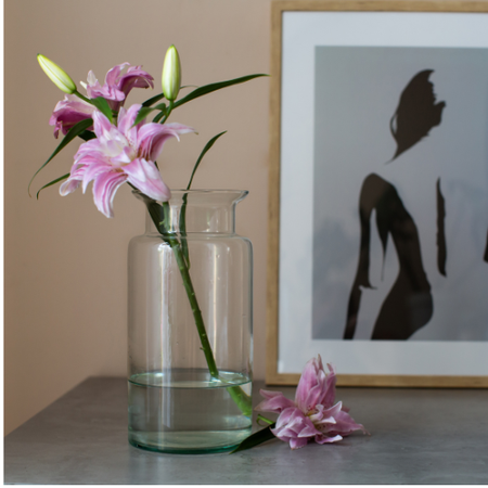 Szklany wazon słój W-332P6 MIA H:25cm D:15cm