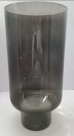 Szklany wazon W-657 kolor H:50cm D:24cm OUTLET