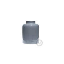 Wazon szary W-323 H16cm