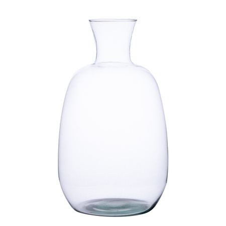 Szklana butelka wazon W-360 H:36,5cm D:21cm
