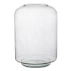 Szklany wazon W-631 H:24 cm D:17 cm