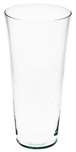 Szklany wazon W-96H H:40cm D:14cm