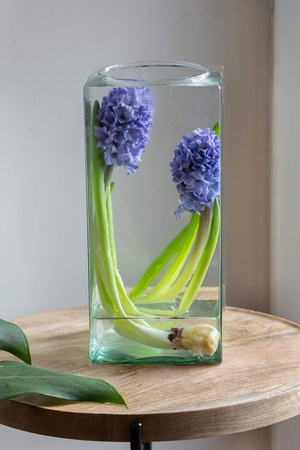 Wazon szklany kwadratowy KW-3 H:25cm D:11,5