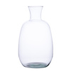 Szklana butelka wazon W-360 H:36,5cm D:21cm