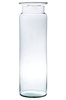 Szklany wazon słój H:70cm D:10cm W-413