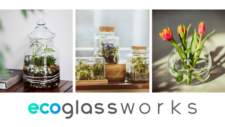 Szklane terrarium W-726 + korek H:23cm D:11,5cm