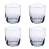 Szklanki na napoje (zestaw 4 szt) W-410 Optyk H:9cm D:8cm
