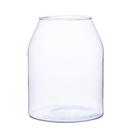 Szklany wazon słój W-482B H:25cm D:19cm