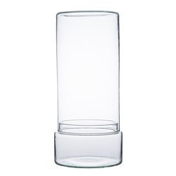 Szklane terrarium W-592I+W-592A4 H:33cm D:15cm