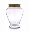 Szklane terrarium W-505 + korek H:22cm D:17,5cm SALE