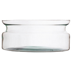 Szklana misa dekoracyjna VICTORIA H:8cm D:16cm