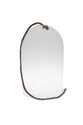 Kopuła szklana klosz ze sznurem W-315K+sznur H:33cm D:20cm