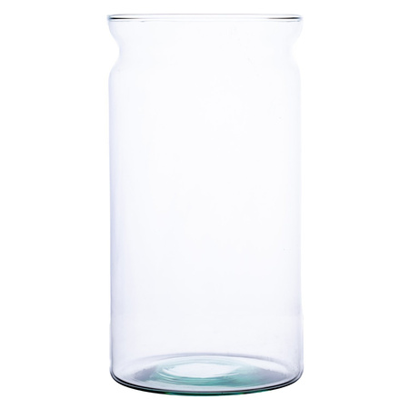 Szklany wazon W-562A H:25,5cm D:14cm