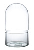 Szklane terrarium W-608+W-609 H:25cm D:14cm Bez dziury