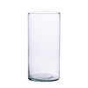 Szklany wazon cylinder H:14cm D:6,8cm OUTLET