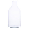 Szklany wazon butelka W-394C H:30cm D:15cm