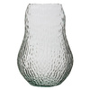 Szklany wazon WL-136 młotkowany H:23cm D:16cm