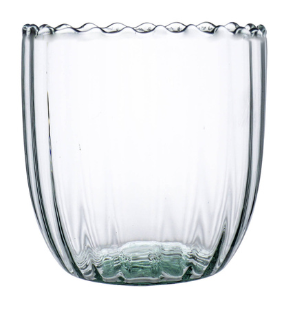 Szklana osłonka na doniczkę W-507 optyk H:16cm D:14cm