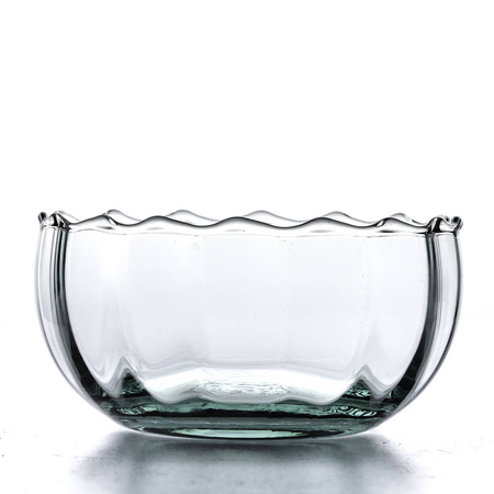 Misa szklana na salatkę W-698 H:7cm D:14cm