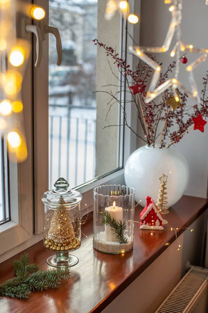 Wazon Cylinder H:20cm D:14cm optyk