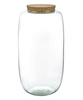 Szklane terrarium W-599+korek H:26m D:15cm
