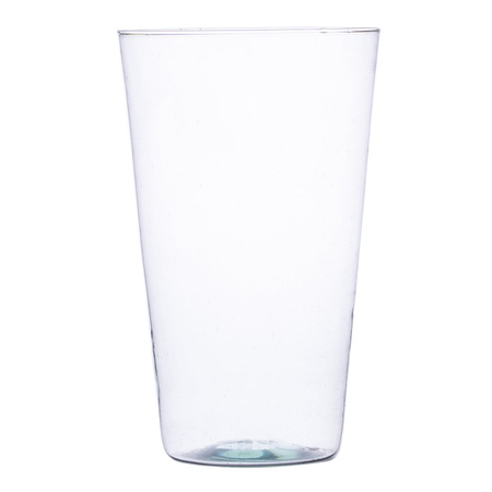 Szklany wazon W-96O H:25cm D:16,5cm