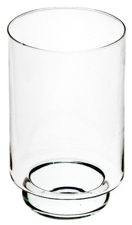 Szklany wazon W-292A H:29,5cm D:17,5cm