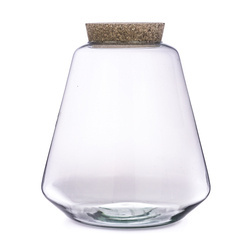 Szklane terrarium W-735B + korek H:32cm D:21cm