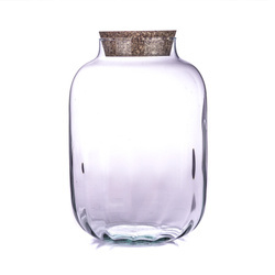 Szklane terrarium z korkiem WL-103 opt H:25 D:17cm