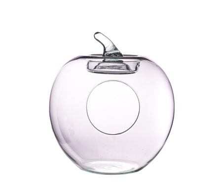 Szklany wazon Jabłko H:24cm, D:24cm