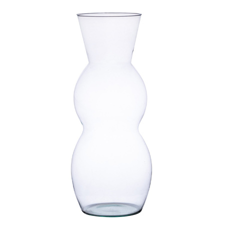 Szklany wazon W-500B H:50cm D:14cm