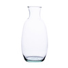 Szklany wazon butelka W-360B H:17.5cm D:9 cm